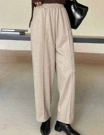 Pantaloni Shein, bej