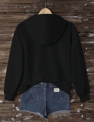 Hanorac Shein, negru