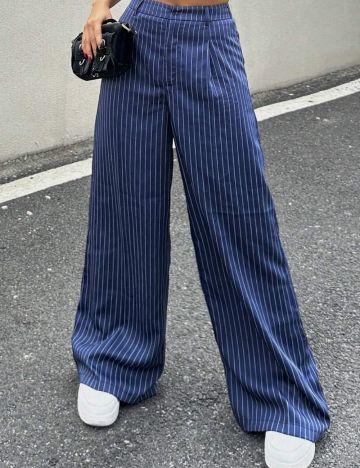 Pantaloni Shein, albastru