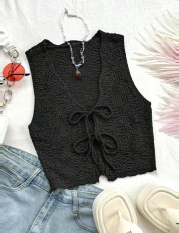 Top Shein, negru