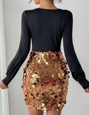 Rochie mini Shein, mix culori