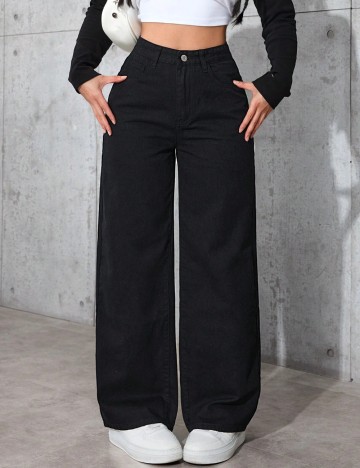 Jeans Shein, negru