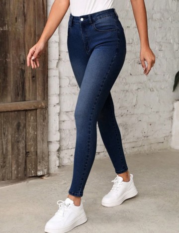 Jeans Shein, albastru