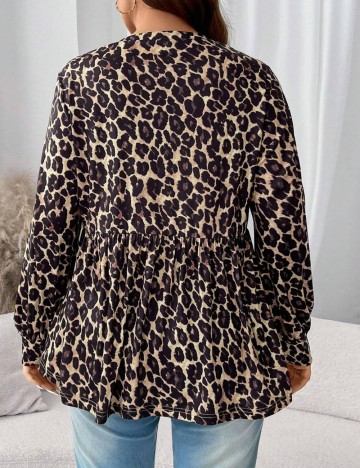Bluză Shein Curve+, mix culori