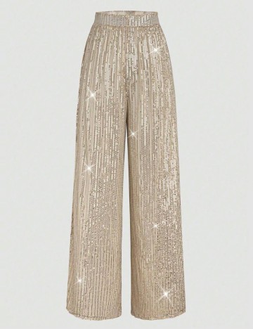 Pantaloni Shein Curve+, bej