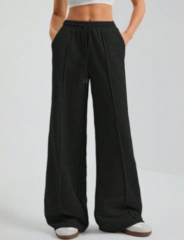 Pantaloni de trening Shein, negru