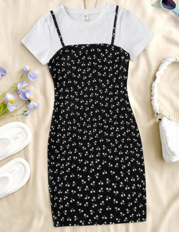 Rochie mini Shein, negru