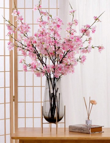 Plantă artificială decorativă Shein, mix culori
