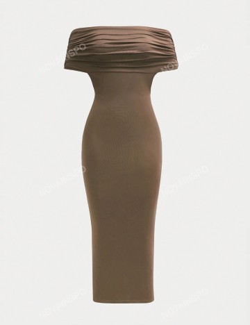 Rochie maxi Shein, maro
