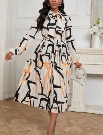 Rochie maxi Shein, mix culori