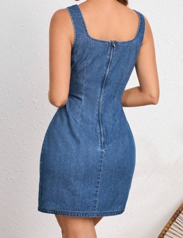 Rochie de blugi Shein, albastru