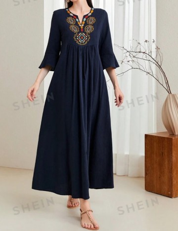 Rochie maxi Shein, albastru