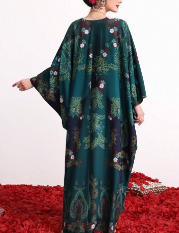 Rochie maxi Shein, mix culori
