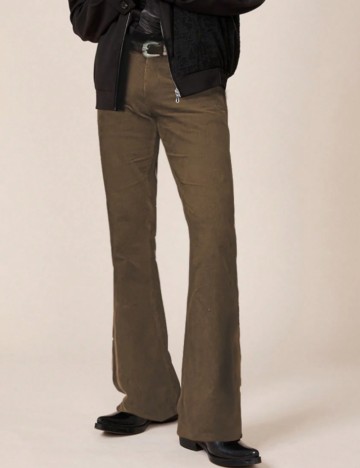 Pantaloni MANFINITY by Shein, maro
