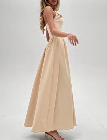 Rochie maxi Shein, bej