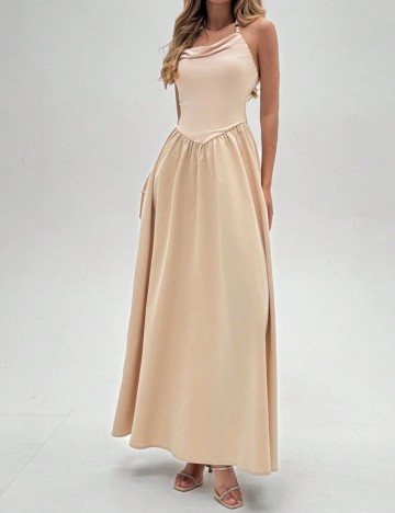 Rochie maxi Shein, bej