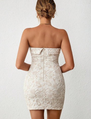 Rochie mini Shein, crem