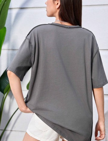 Tricou Shein, gri