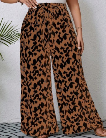 Pantaloni Shein Curve+, mix culori