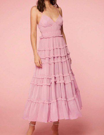 Rochie maxi Shein, roz