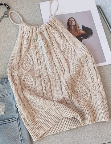 Top Shein, bej