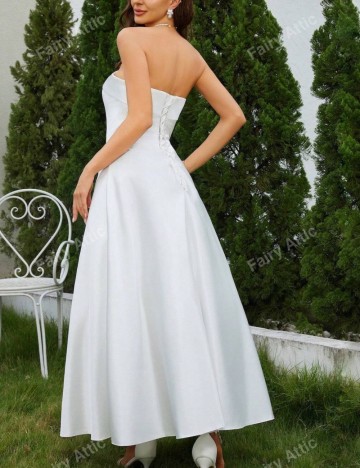 Rochie de ocazie și bridal Shein, alb