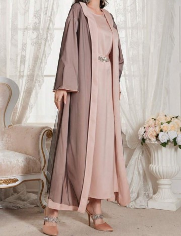 Set Rochie și Cardigan Shein, mix culori
