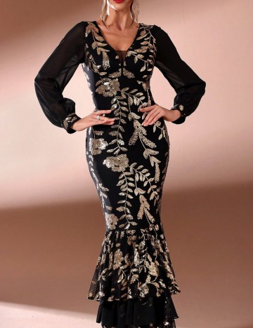 Rochie de ocazie Shein, negru
