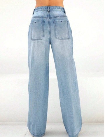 Jeans Shein, albastru