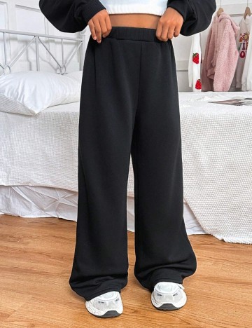 Pantaloni de trening Shein, negru
