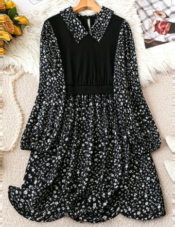 Rochie midi Shein, negru