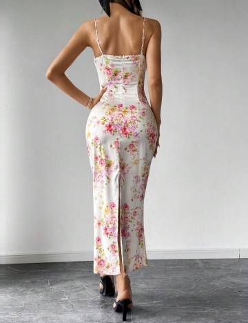 Rochie maxi Shein, mix culori