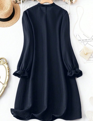Rochie mini Shein Curve+, bleumarin