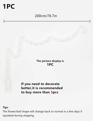 Set accesorii decorative Shein, alb