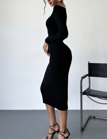 Rochie midi Shein, negru