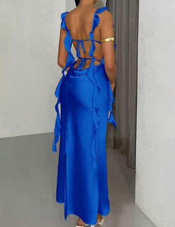 Rochie maxi Shein, albastru
