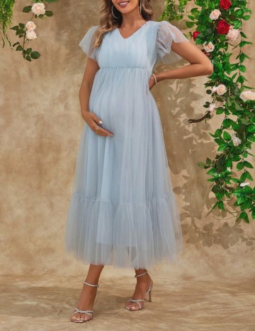 Rochie midi Shein, albastru