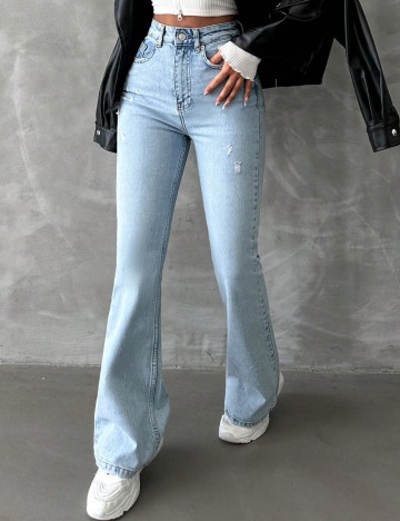 Jeans Shein, albastru