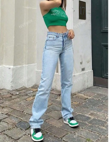 Jeans Shein, albastru