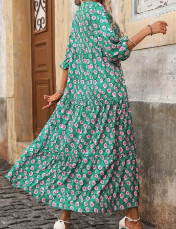 Rochie maxi Shein, mix culori