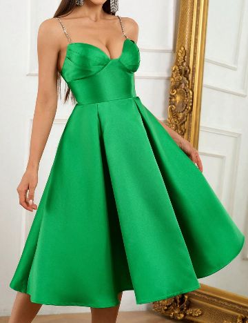 Rochie de ocazie SHEIN Belle, verde