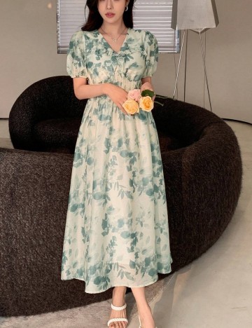 Rochie midi DAZY by Shein, verde
