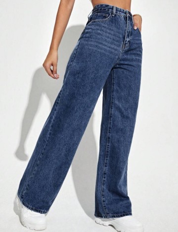Jeans Shein, albastru