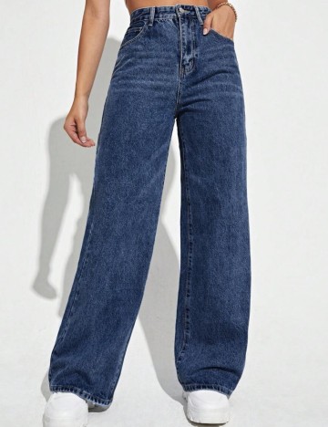 Jeans Shein, albastru