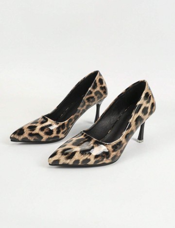 Pantofi cu toc Shein, mix culori