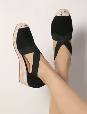 Espadrile Shein, negru