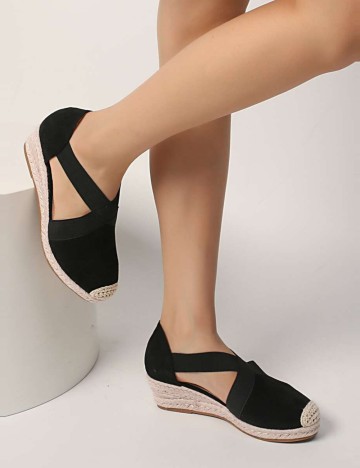 Espadrile Shein, negru