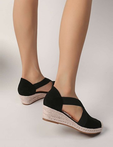 Espadrile Shein, negru