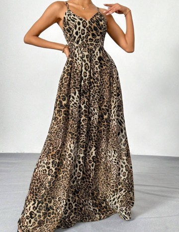 Rochie maxi Shein, mix culori