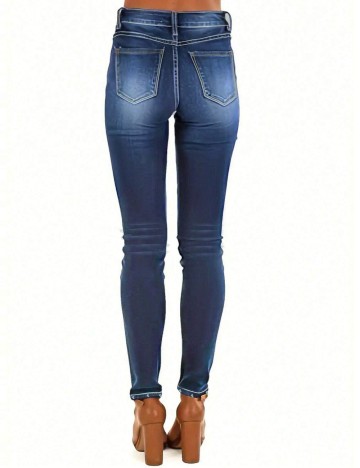 Jeans Shein, albastru